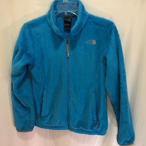 NORTH FACE Osito teal jacket - Youth 14/16